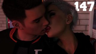 being a dik 147 having a romantic date with alt girl quinn and kissing her in the rain