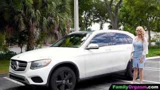familyorgasm teen introduced to her uncle after the car broke