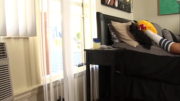 Hot Brunette August Ames Satisfies Herself With Solo Masturbation