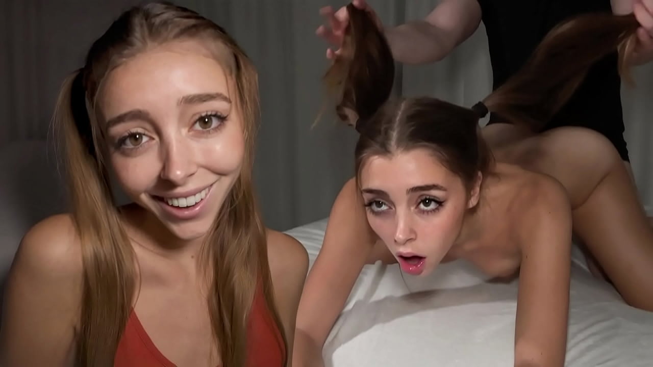 MANHANDLED BY HER ROOMMATE – Desperate Spanish Teen Fucked Like Meat
